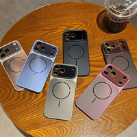 Coque de téléphone magnétique Lichicase aux couleurs dégradées laser pour Honor Magic9 Magic9 Pro Max, étui de protection pour grand appareil photo