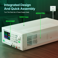 Fuente de Alimentación de Banco RD RD6006P RD6006PW de 5 Dígitos, USB, WiFi, CC-CC, Convertidor Reductor de Voltaje y Corriente, Multímetro, 60V 6A