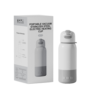 Chauffe-biberon électrique portable USB rechargeable, chauffe-lait à température constante, thermos de voyage en acier inoxydable de qualité alimentaire - Product Image 2