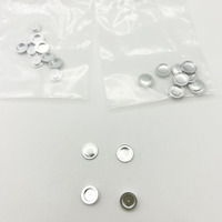 Couvre-crémaillères en aluminium compatibles Mettler 40 µl D6mm*H1.7mm pour l'analyse thermique