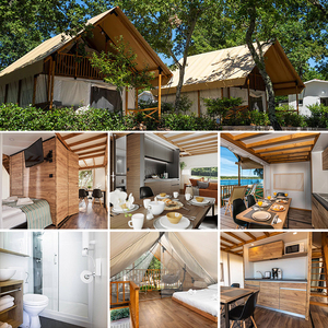 Lều cắm trại xa xỉ ngoài trời, lều vải Glamping, lều tiệc, lều coody kuchao LOFT dành cho khách sạn - Product Image 5