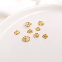 Vente en gros de mini breloques DIY Connecteurs décorations Bijoux fabrication de bracelets en or 18 carats argent sterling s925 boucles d'oreilles accessoires