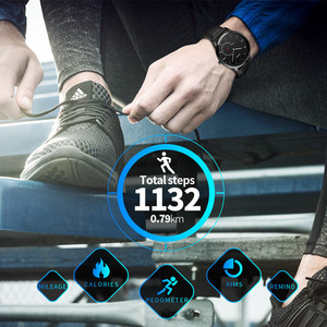 SKMEI-reloj inteligente de pulsera, resistente al agua, de cuarzo, con recordatorio de llamadas, 30M, <span class=keywords><strong>1510</strong></span> - Product Image 4