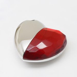 BAO-001Colored צליל מוסיקלי צורה לב תכשיט usb כונן הבזק פופולרי זוהר מקל זיכרון פלאש USB - Product Image 2