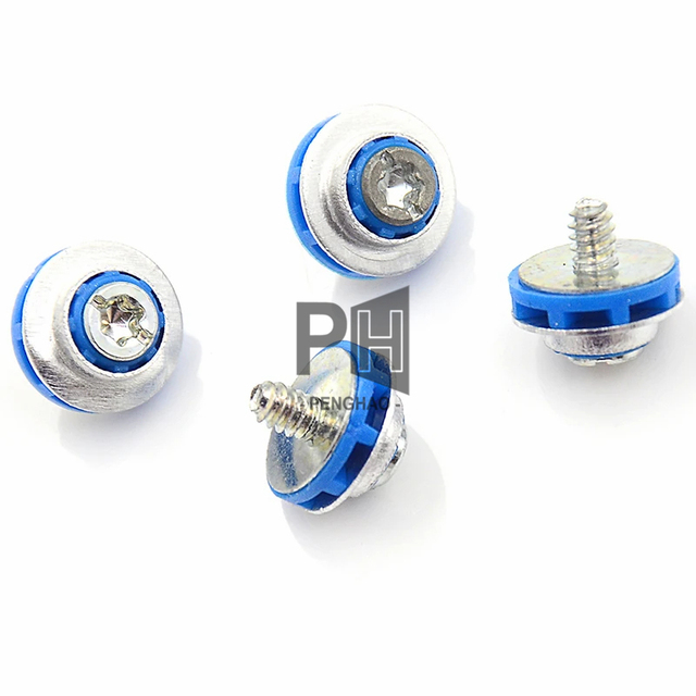 Durable Computer Parts Original HP Screws for HP 3.5" HDD Compaq Blue Hard Drive Isolation Mounting HP Screws Damping Screw