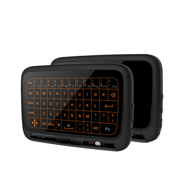 H18+ features a backlit mini keyboard and a 2.4G wireless full-screen touch keypad