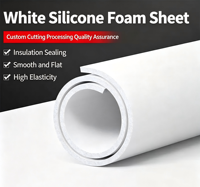 Bande d'étanchéité industrielle en caoutchouc WEIZHONG, coussinets en mousse de silicone isolants thermiquement et amortissants pour applications automobiles, découpe sur mesure