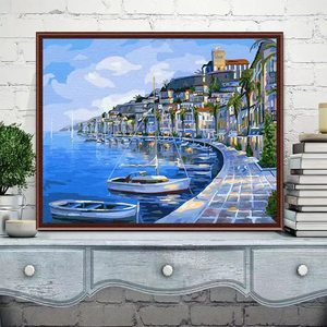 Gran Oferta: Pintura al Óleo Fina Personalizada DIY, Pinturas Famosas Mundiales de Alta Calidad Pintadas a Mano, Pintura de Van Gogh por Números - Product Image 4
