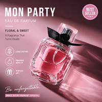 Flacon en verre octogonal de 50 ml, eau de parfum pour femmes, vaporisateur, décoration avec nœud et pierres précieuses, parfum floral fruité longue durée, coffret cadeau