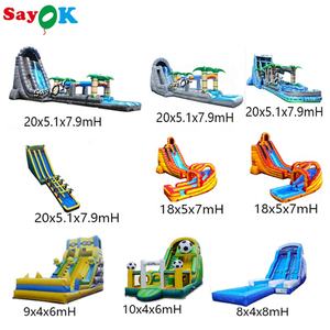 Toboggans gonflables commerciaux pour jardin, taille adulte géante, gonflable, pour <span class=keywords><strong>piscine</strong></span> - Product Image 5