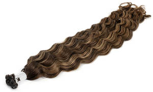 Extensioni <span class=keywords><strong>per</strong></span> <span class=keywords><strong>capelli</strong></span> umani Genius Weft 100% Remy, a doppia tessitura, con punte più spesse, invisibili, morbide, lisce, ondulate, ricce, <span class=keywords><strong>per</strong></span> uso professionale da donna - Product Image 5