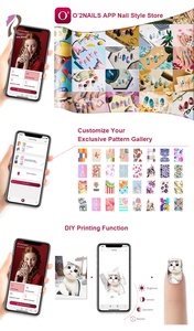 2025 Fabrieksprijs Professionele Nagelprinter Intelligente 3d Digitale Nageldrukmachine Voor Nagelkunstsalon Thuis Huidverzorging - Product Image 2