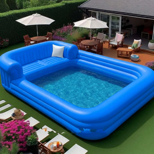 Bar Flotante Inflable <span class=keywords><strong>para</strong></span> Piscina - Material de PVC Portátil con Diseño Personalizado <span class=keywords><strong>para</strong></span> Fiestas en la Piscina, Vacaciones en la <span class=keywords><strong>Playa</strong></span> - Product Image 4