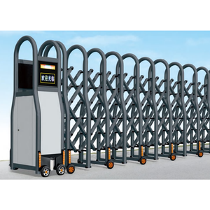 Puerta Retráctil Automática Moderna Comercial |   Puerta Corredera Antirrobo de Aleación de Aluminio para Uso en Exteriores, Escuelas, Parques, Villas - Product Image 5