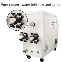 Machine industrielle de contrôle de température pour moules de moulage par injection plastique, pour le chauffage et la régulation de la température des moules.