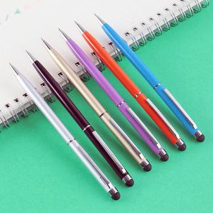 Penna Promozionale Bianca e Oro con Touch Screen, Prodotto Best-seller GemFully 2025, Regalo per Lei - Product Image 1