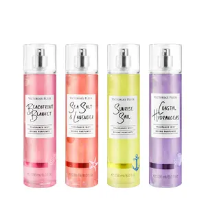 OEM Own brand Women's Perfume Body Spray Pearl Glitter Lasting Fragrance Flower Fruit Blend Sandalwood