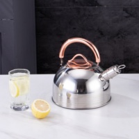 Ensemble de casseroles et poêles en acier inoxydable écoresponsable minimaliste 5 pièces avec couvercles en verre trempé, compatible gaz et induction