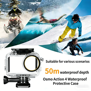 Waterproof Underwater Diving Housing Cover for DJI OSMO Action 4 Protection Shell Box Sport <b>Camera</b> Accessories for Action 5pro - Product Image 3