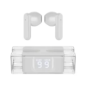 Écouteurs intra-auriculaires transparents à faible latence Nouveaux écouteurs Tws Sleep de petite taille pour tous les téléphones mobiles