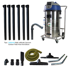 Barredora de suelo YYVAC, postes de fibra de carbono opcionales, máquina de limpieza de canalones de techo multifuncional - Product Image 1