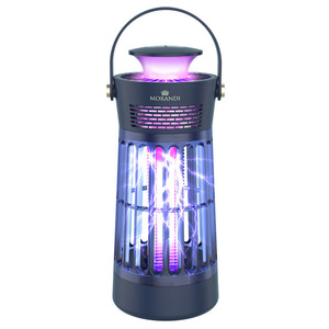 Piège à moustiques électrique Morandi portable pour intérieur, lumière UV violette, attraction des insectes, usage domestique - Product Image 1