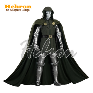 Costume <span class=keywords><strong>de</strong></span> cosplay haut <span class=keywords><strong>de</strong></span> gamme personnalisé pour homme adulte, inspiré du personnage <span class=keywords><strong>de</strong></span> film Marvel Doctor Doom, pour Halloween, événements et spectacles - Product Image 2