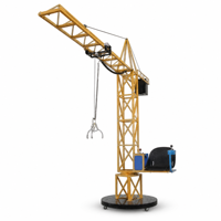 Mini-excavatrice pour enfants, manège de parc d'attractions, équipement de terrain de jeu extérieur pour enfants, jouet à piles 48V