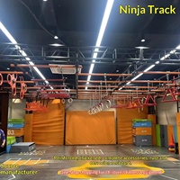 Parcours Ninja Spartan pour Enfants : Équipement d'Entraînement et d'Obstacles 3D pour le Développement Physique en Extérieur