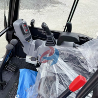 Excavator Mini Kubota U35 Asli Jepang Bersertifikasi EPA, Mesin Penggali Crawler 3,5 Ton, Jam Kerja Rendah, Track Karet untuk Pertanian Kubota U35 U40
