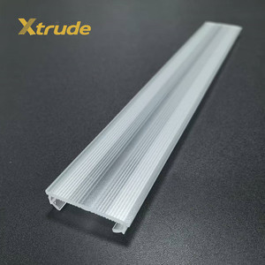 High Quality Linda Extruded Linear LED <strong>Lens</strong> 40mm <strong>Aspheric</strong> Acrylic/PMMA Extrusion <strong>Lens</strong> 60 90 ASYM Double Asymmetrical Beam - Product Image 3