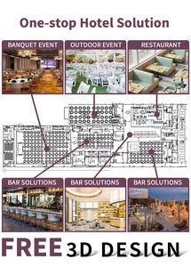 فاخر مربع مربع منجد مطعم في مسند للذراعين صلب منجد من الجلد رغوة عالية الكثافة متينة وسهلة التنظيف - Product Image 5