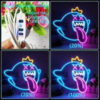Offre Spéciale IP65 Acrylique Néon Couleur Unique Dimmable 5V USB 5m Longueur Lettres pour Party Bar But Décoratif