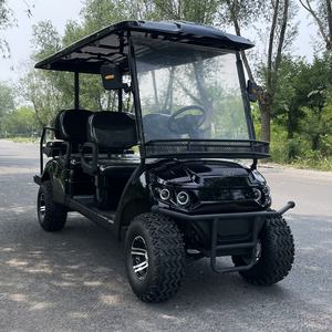 Chariot de golf électrique pour 4 personnes de la dernière conception unique 2025 avec panneau solaire Power <span class=keywords><strong>Generation</strong></span> Golf Club Car - Product Image 1