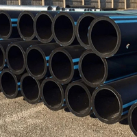 Pipa HDPE Flanged Apung untuk Pengerukan 16 inci 18 inci 20 inci untuk Kapal Keruk