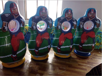 Ensemble de cibles gonflables géantes pour le football et le baseball, entraîneur de baseball, perfectionnez votre frappe, sports de jardin