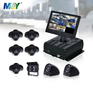 MCY 8 מצלמות CMSV6 פלטפורמת אמיתי זמן מחשב APP מרחוק צג MDVR 4G GPS WIFI רכב משאית DVR רכב