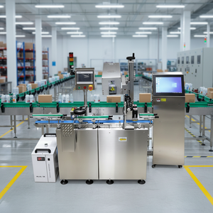 Codificatore e Ispezionatore Laser UV Integrato per Bottiglie di Plastica: Codifica, Traccia, Individua, Rifiuta |   Sistema All-in-One - Product Image 1