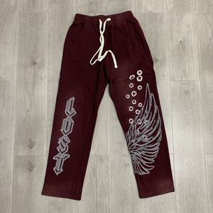 تخفيضات هائلة لون مشرق هوديي السراويل الرجال 2 قطعة مجموعة مصمم غسل الحمضية الساخنة الماس الملابس المفقودة التعقيد البلوز الرجال هوديس - Product Image 5