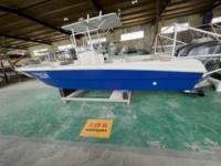 Bateau de pêche au thon en fibre de verre de 8,50 m avec certification CE pour 10 personnes, yacht sportif de 40 nœuds