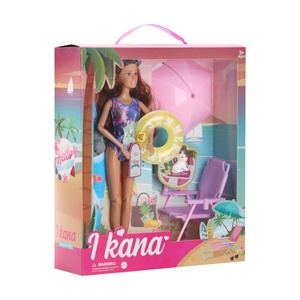 Traje de Baño de Vinilo de Alta Calidad al por Mayor, de 30-50 cm, Estilo Gótico, para Niñas de 4 a 6 Años, Accesorios para Natación y Playa - Product Image 5
