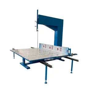 Small Vertical Foam Upright Cutting Machine eva pu foam cutting machine