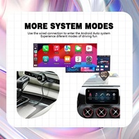 Boîtier décodeur GPS DSP Android 13 Qualcomm 680 NTG 6.0 amélioré avec CarPlay sans fil, écran partagé, support tableau de bord et aide au recul pour Mercedes