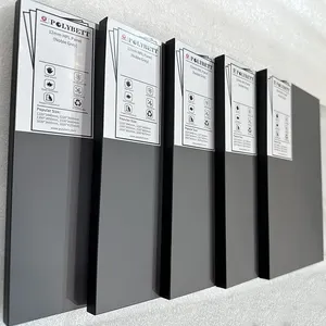Heiß verkaufte schwarze HPL-Platte für Tischplatte mit hoher Qualität