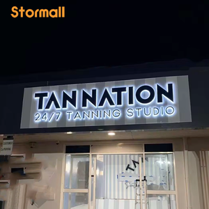 Insegna Luminosa 3D in Acrilico con Lettere LED Illuminate Frontalmente, Logo Personalizzato per Negozi, Insegna Aziendale con Lettere LED - Product Image 6
