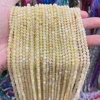 JD GEMS Vente en gros de perles de calcédoine facettées de 2/3/4 mm, pierres naturelles de haute qualité, petites perles idéales pour la fabrication de bijoux, bracelets de guérison