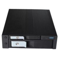 Rak Mobile HDD/SSD SATA Hot Swap Unestech Factory 2.5 Inch 3.5 Inch dengan USB C