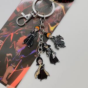 Artisanat métallique Luffy Chopper Sailor Moon Bleach Tokyo Ghoul <span class=keywords><strong>Death</strong></span> <span class=keywords><strong>Note</strong></span> Kamado Nezuko Anya Pendentifs Bijoux Alliage Anime Porte-clés - Product Image 6