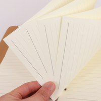 Cuaderno negro personalizado de alta calidad con logotipo de diseño gratuito, precio al por mayor, con páginas negras, mini cuadernos lácteos para niños y niñas
