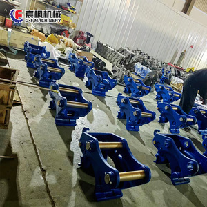 ตัวเชื่อมต่อแบบปลดเร็วสำหรับรถขุด Chenfeng สีเหลือง 10 กก. ระบบเปลี่ยนไฮดรอลิกแบบรวดเร็ว - Product Image 2